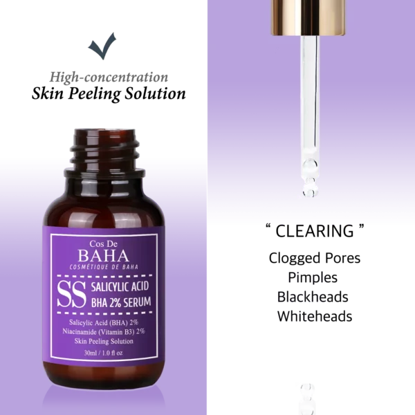 Cos De BAHA Salicylic Acid 2% Serum 30ml texture