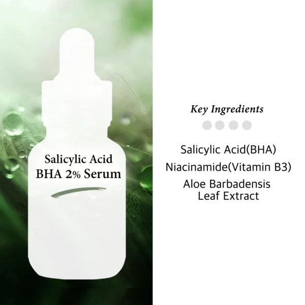Cos De BAHA Salicylic Acid 2% Serum 30ml details