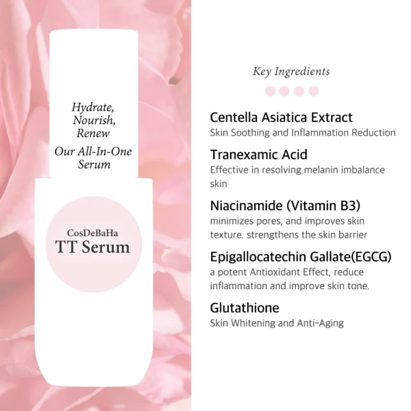 Cos De BAHA TT Tranexamic Acid Serum photo 5