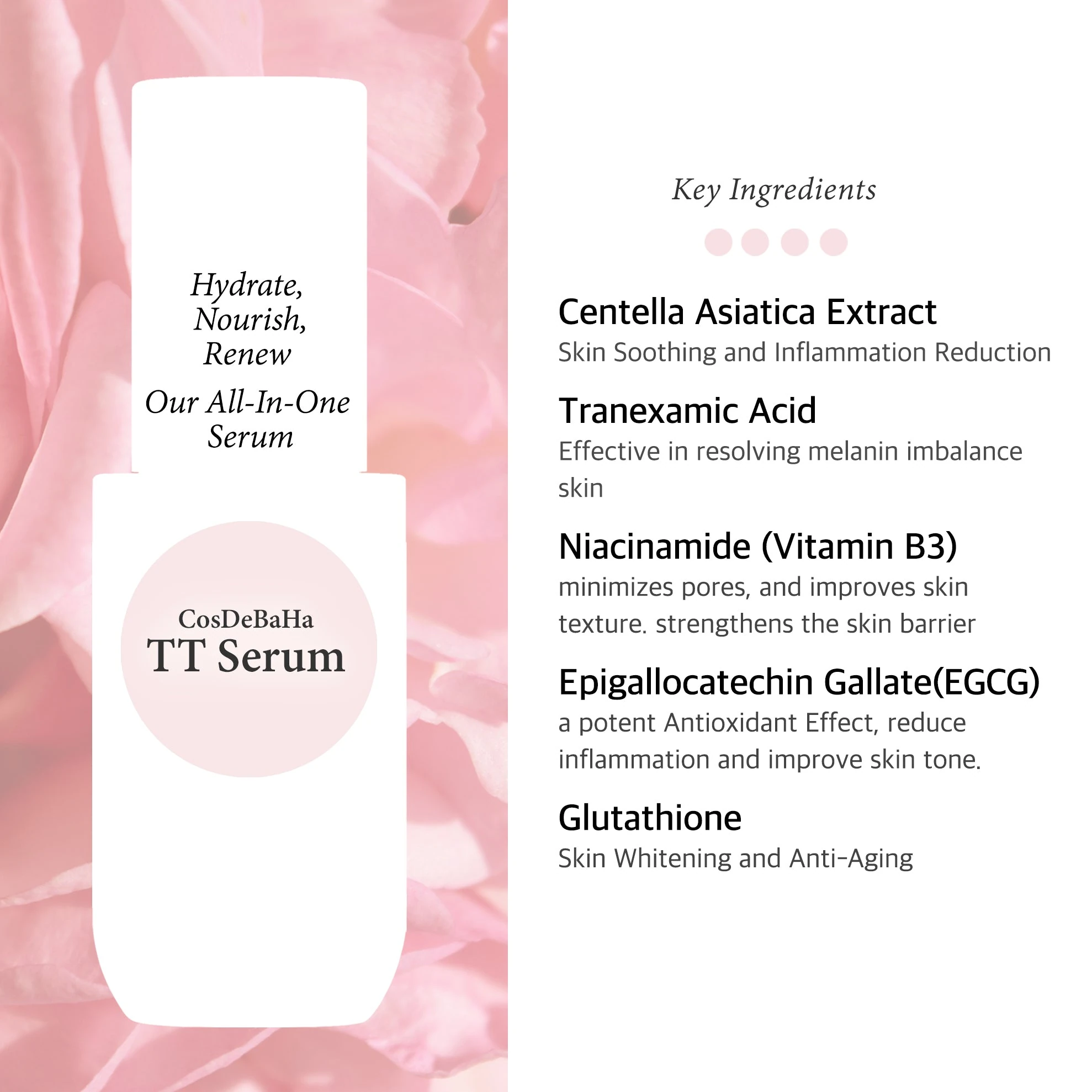 Cos De BAHA TT Tranexamic Acid Serum photo 5