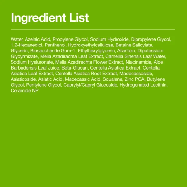 Anua Azelaic Acid 10 Serum 30ml ingredient list
