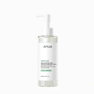 Anua Heartleaf Cleansing Oil Mild 200ml pump bottle