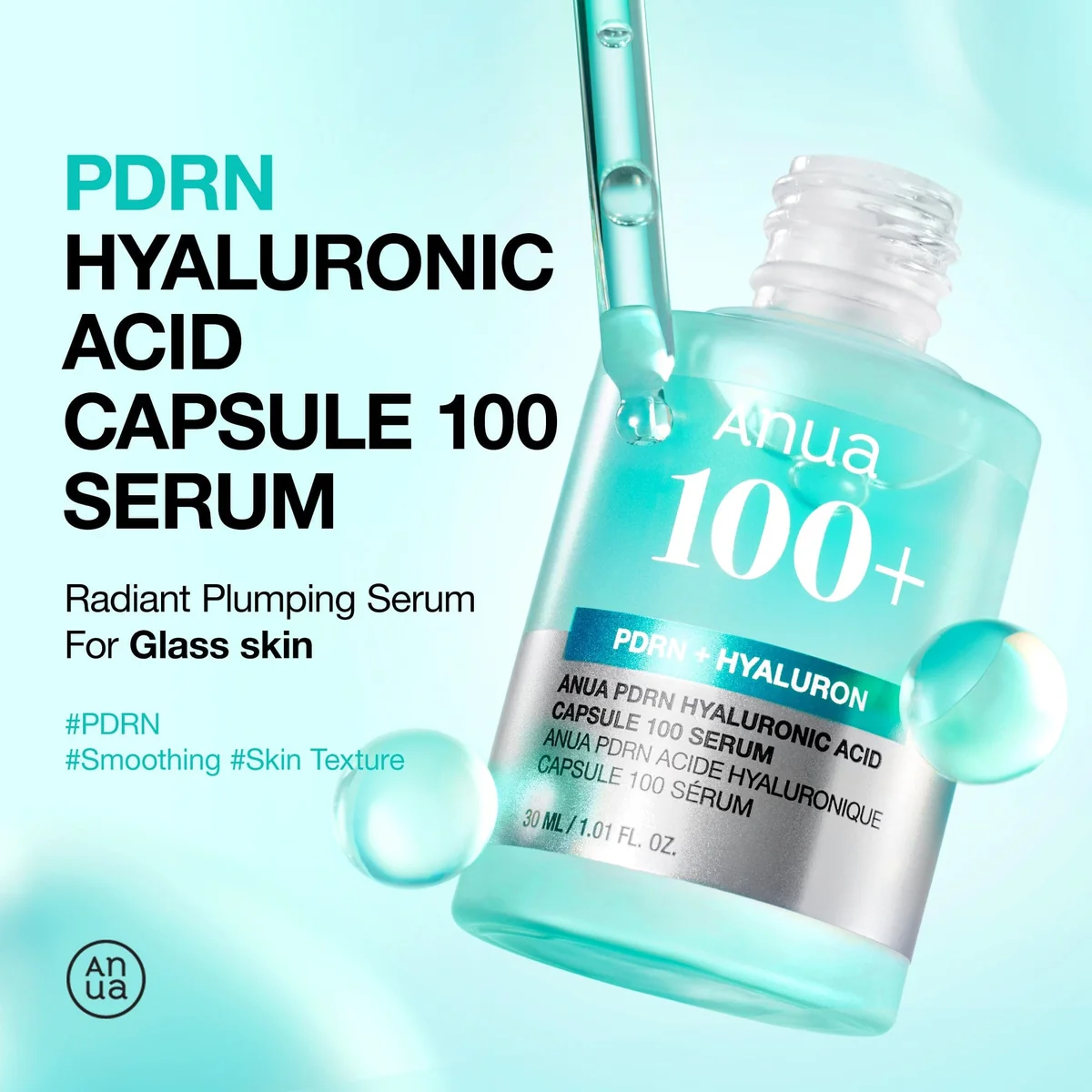 Anua PDRN Capsule 100 Serum 30ml radiant plumping serum
