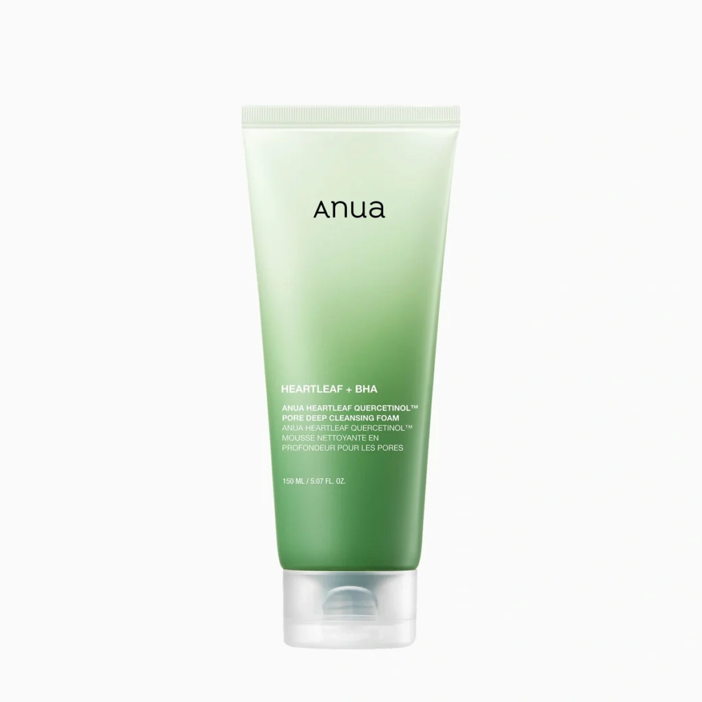 Anua Quercetinol Cleansing Foam 150ml tube front