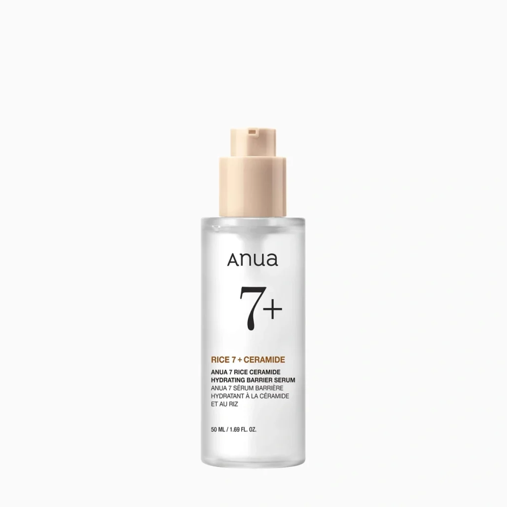 Anua Rice Ceramide Serum 50ml bottle front view
