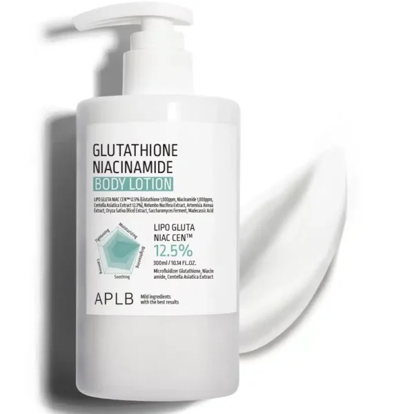 APLB Glutathione Niacinamide Body Lotion 300ml Ogerio pack product photo