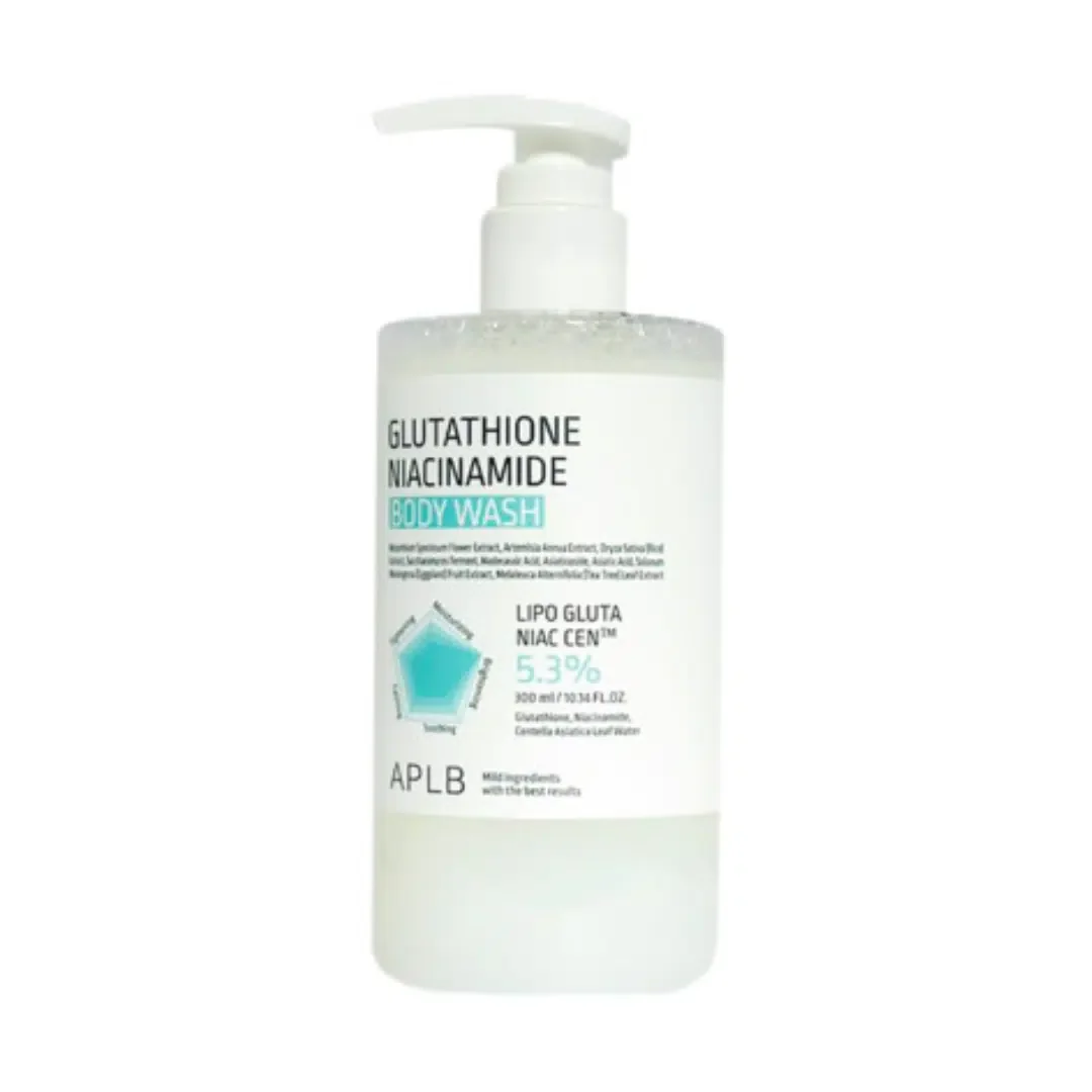 APLB Glutathione Niacinamide Body Wash 300ml Ogerio pack product photo