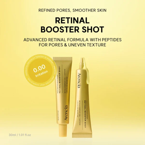Arencia Retinal Booster Shot face and eye cream