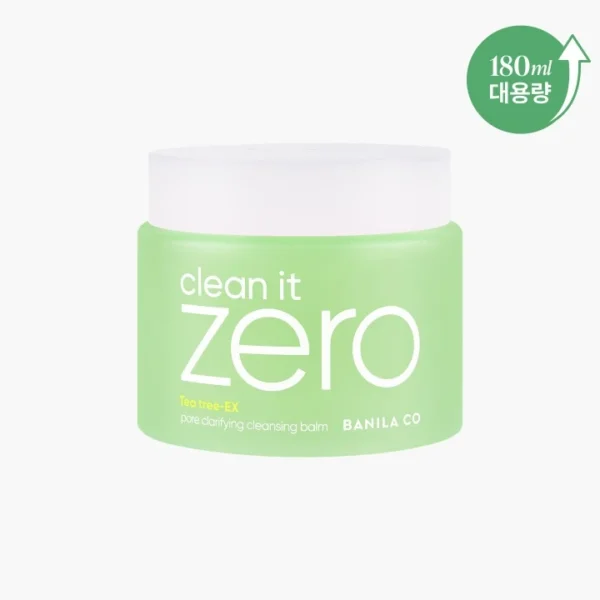 Banila Co Clean It Zero Pore Clarifying Cleansing Balm bottle and packaging front view