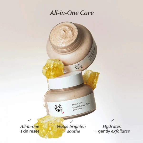 Beauty of Joseon Ground Rice and Honey Glow Mask all-in-one care honey and rice texture