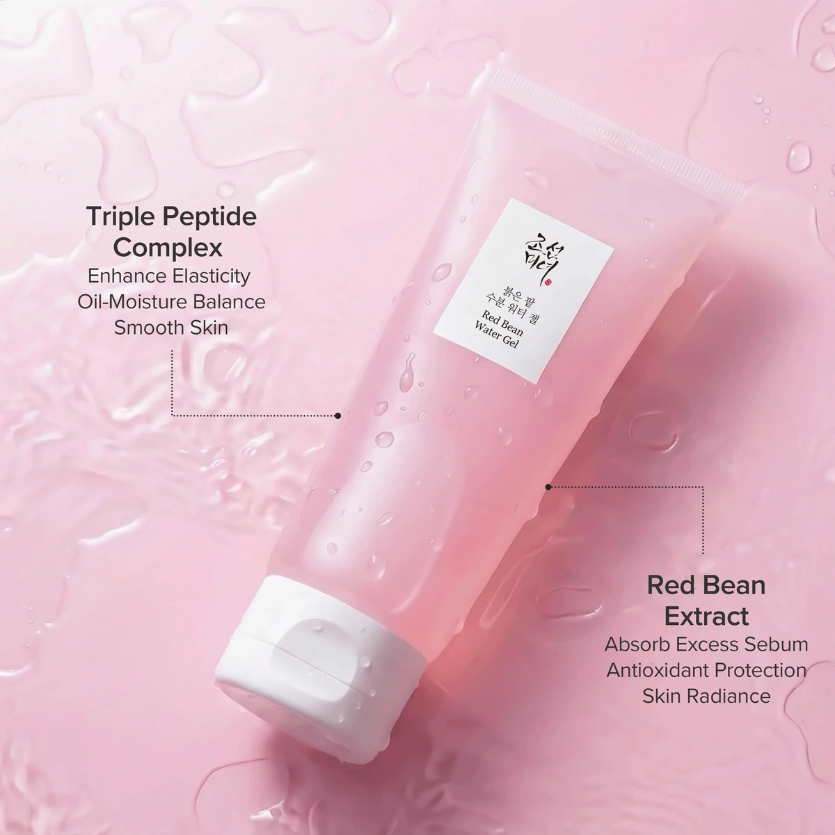 Beauty of Joseon Red Bean Water Gel texture and formula close-up