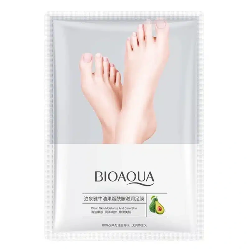 Bioaqua Avocado Foot Mask 1 Pair - avocado moisturizing foot mask pack