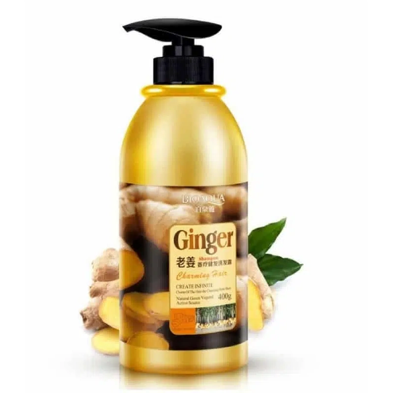Bioaqua Ginger Shampoo 400g - 400g ginger shampoo pump bottle