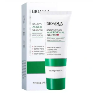 Bioaqua Salicylic Acid Cleanser 100g - salicylic acid cleanser tube and box