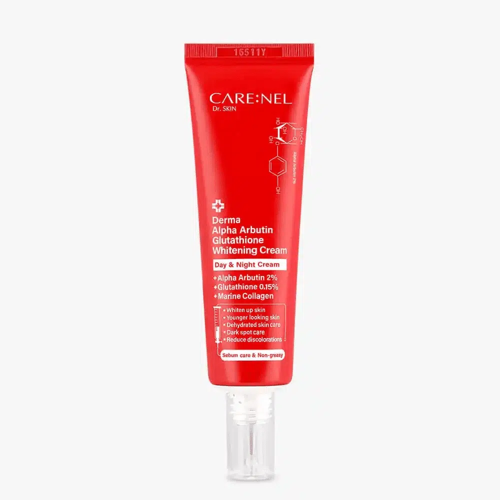 Care:Nel Derma Alpha Arbutin Glutathione Whitening Cream Day and Night 45ml