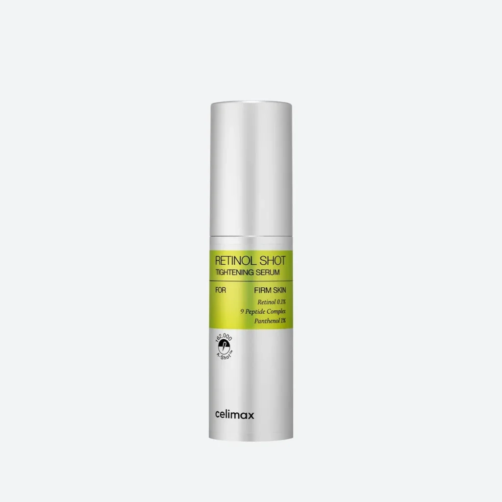 Celimax Retinol Shot Tightening Serum 30ml bottle front view