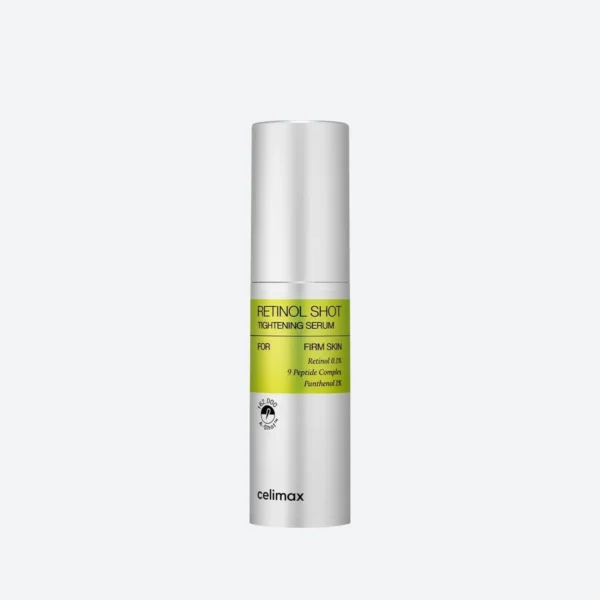 Celimax Retinol Shot Tightening Serum 30ml bottle front view