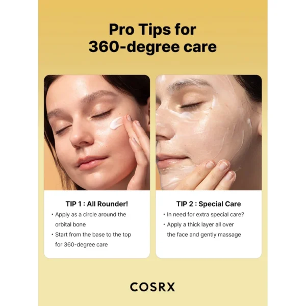 COSRX Advanced Snail Peptide Eye Cream how to use application steps
