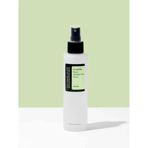 COSRX Centella Water Alcohol-Free Toner texture and formula close-up