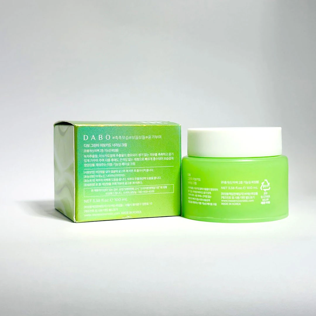 Dabo 30 Days Greentea Avocado Cream 100ml product image 4