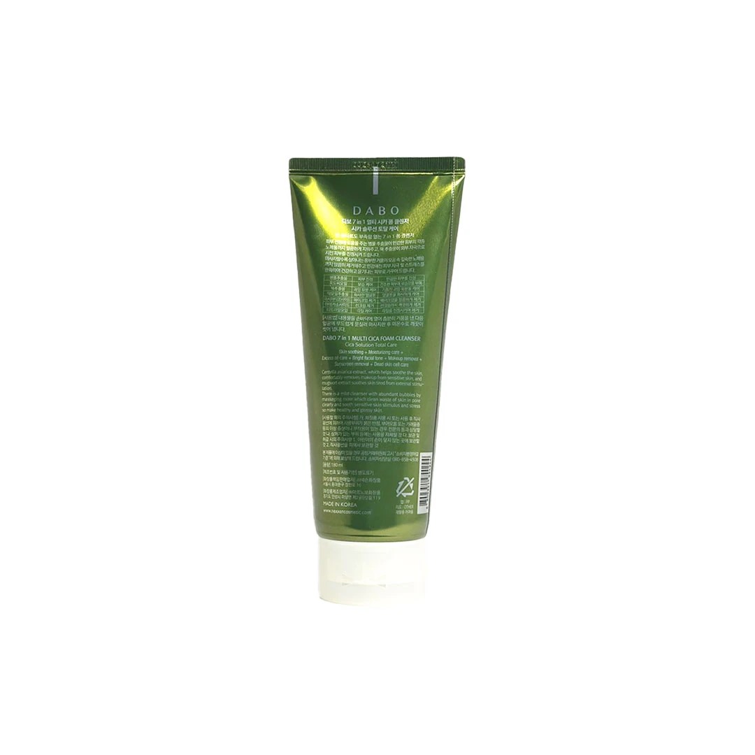 Dabo 7 in 1 Multi Cica Foam 180ml product image 2