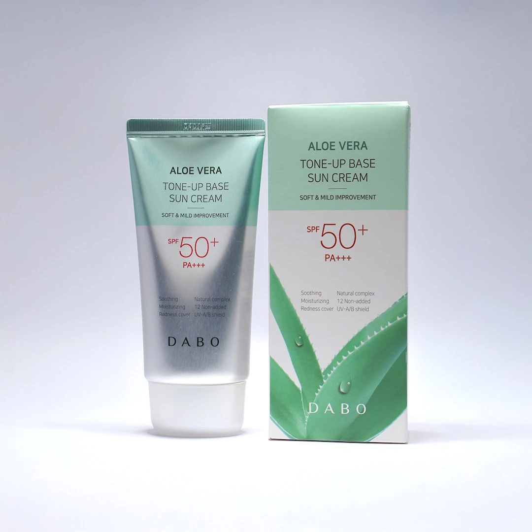 Dabo Aloe Vera Tone-Up Base Sun Cream 70ml product image 3