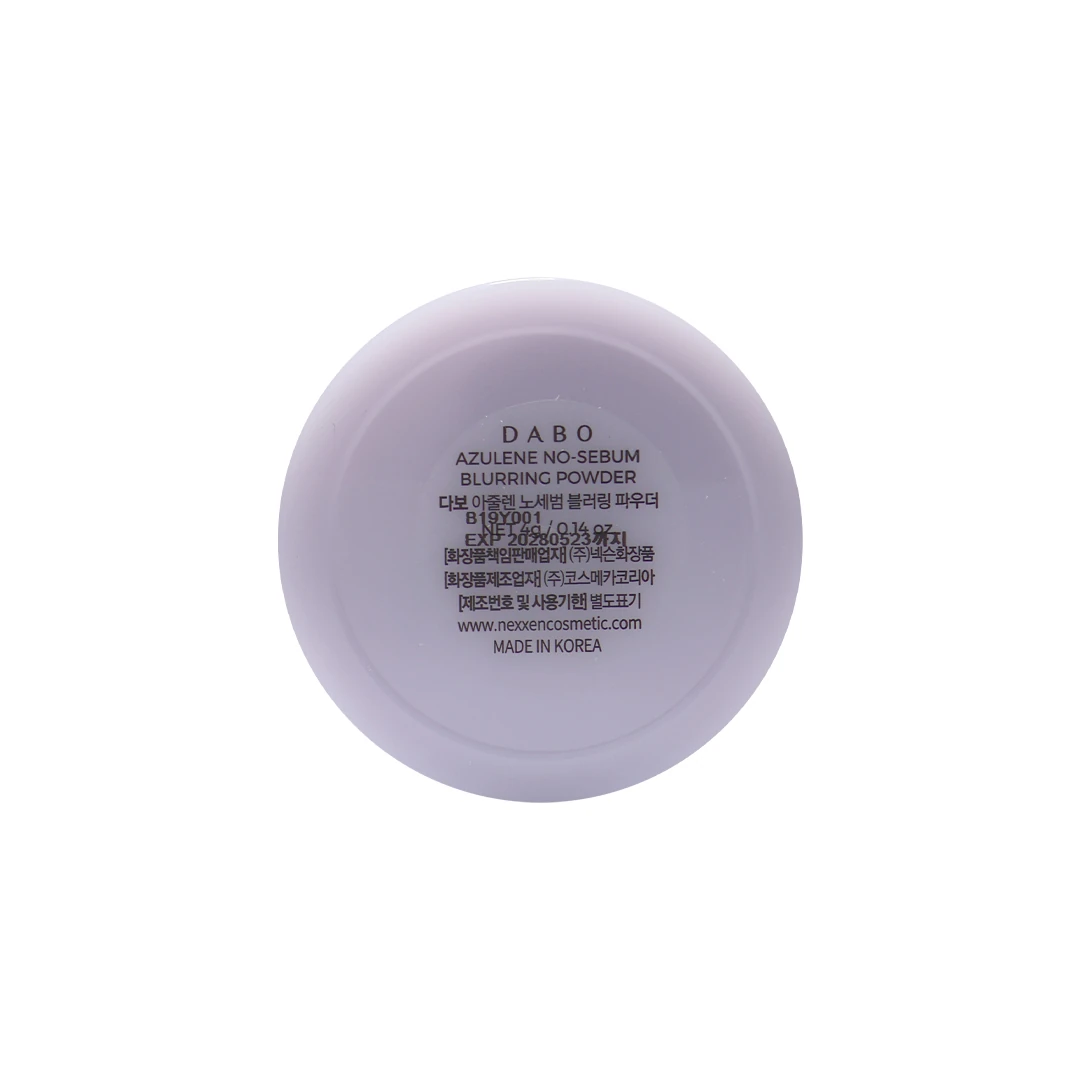 Dabo Azulene No-Sebum Blurring Powder 4g product image 2