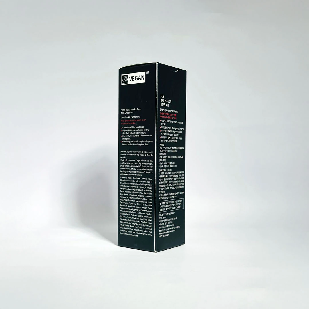 Dabo Black Force For Men Serum 120ml product image 5