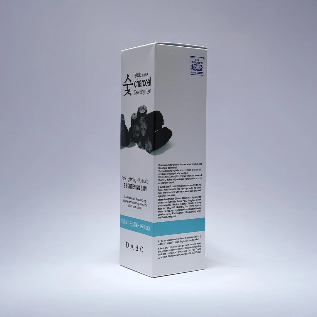 Dabo Charcoal Cleansing Foam 150ml product image 5