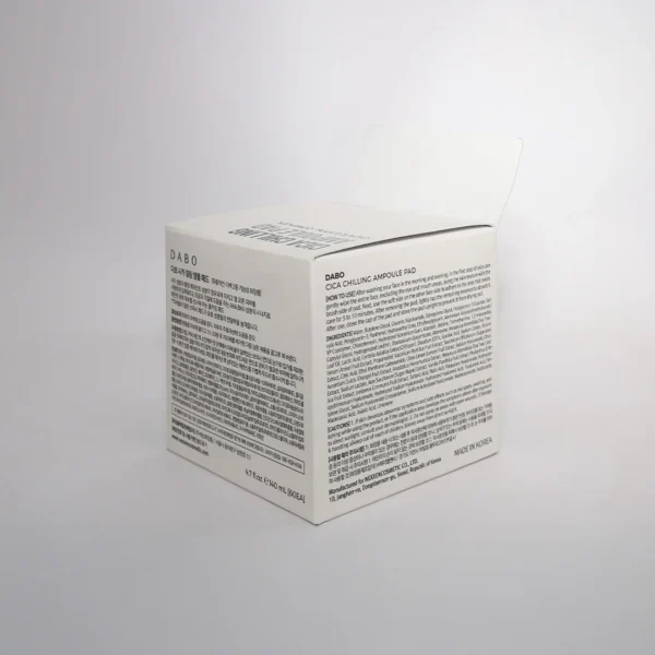 Dabo Cica Chilling Ampoule Pad 60pcs product image 4