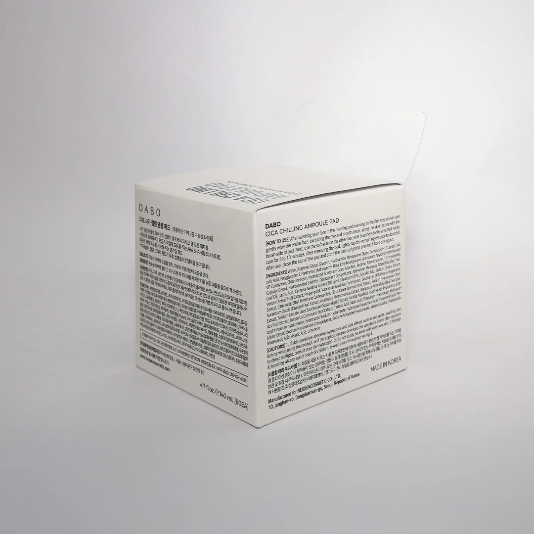 Dabo Cica Chilling Ampoule Pad 60pcs product image 4
