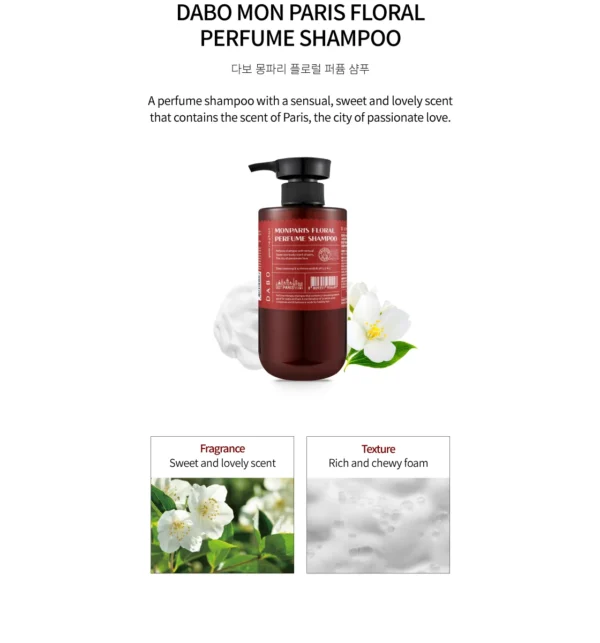 Dabo Monparis Perfume Shampoo 500ml product image 3