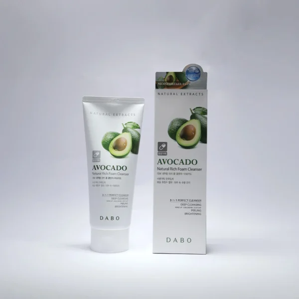 Dabo Natural Rich Foam Cleanser Avocado 180ml product image 4