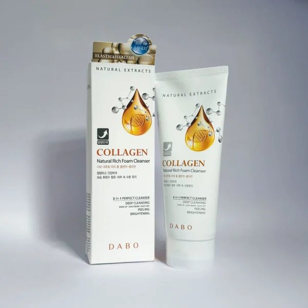 Dabo Natural Rich Foam Cleanser Collagen 180ml product image 3