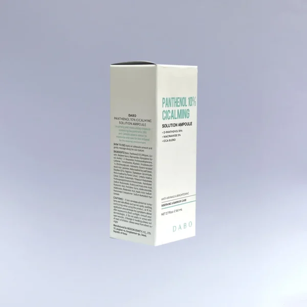 Dabo Panthenol 10% Cicalming Ampoule 80ml product image 4