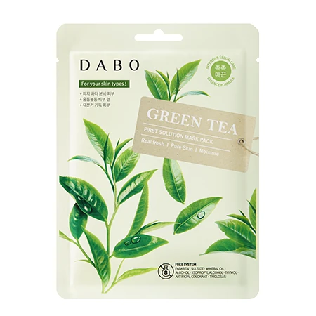Dabo Sheet Mask Green Tea product image 3