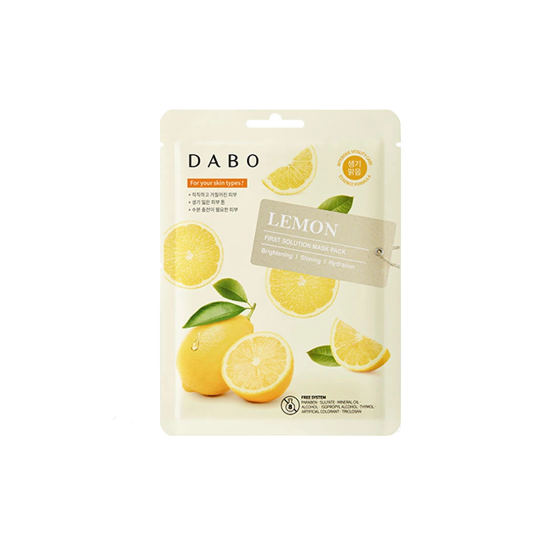 Dabo Sheet Mask Lemon product image 1