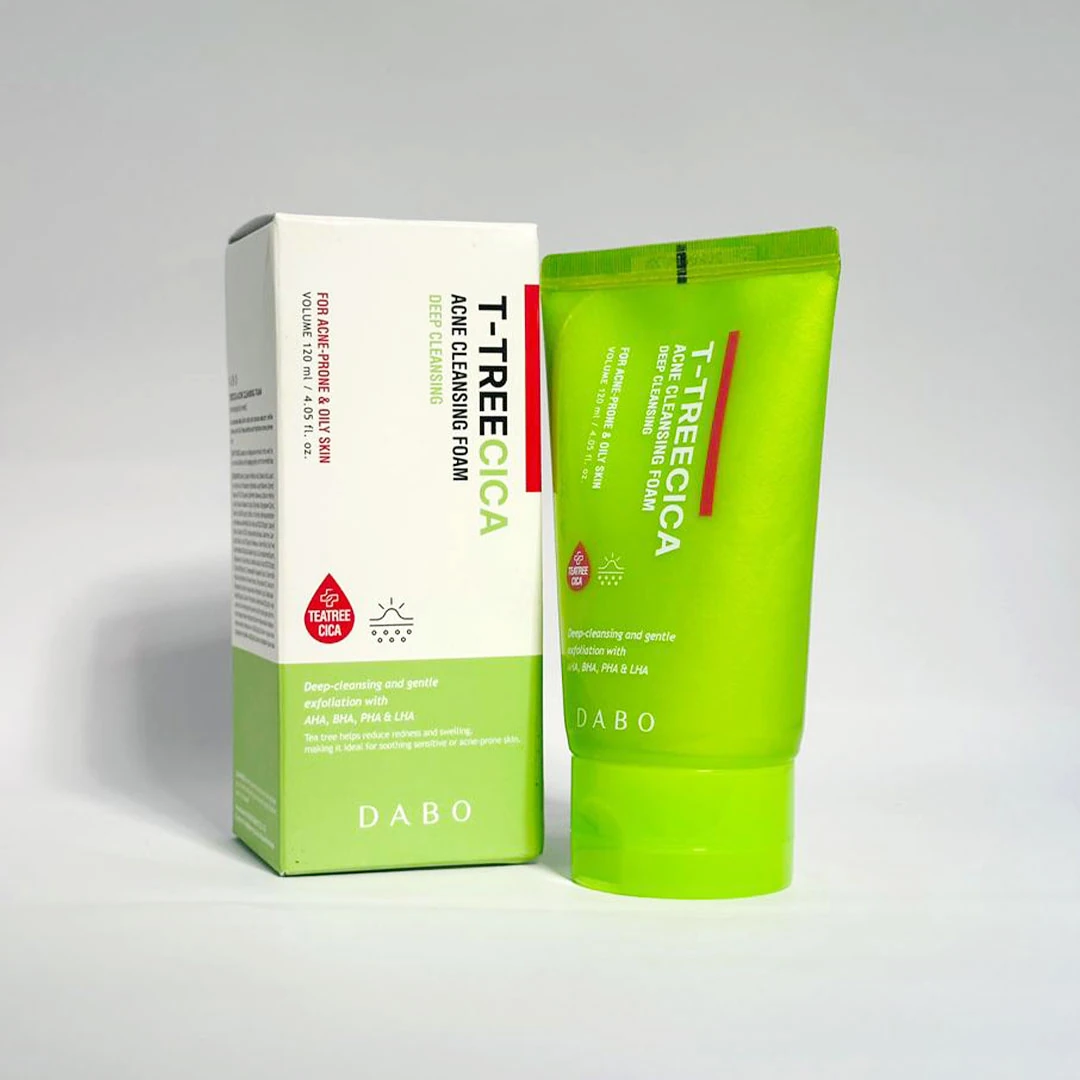 Dabo T-Tree Cica Acne Foam 120ml product image 3