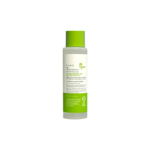 Dabo T-Tree Cica Clear Toner 125ml product image 2