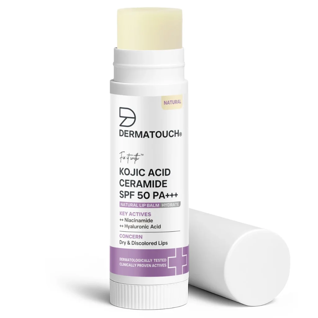 Dermatouch Kojic Acid Ceramide SPF 50 PA+++ Lip Balm 5g