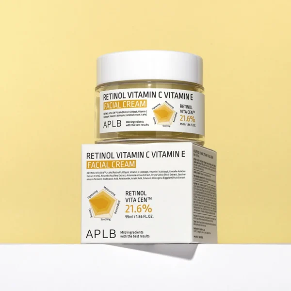 APLB Retinol Vitamin C E Cream 55ml texture
