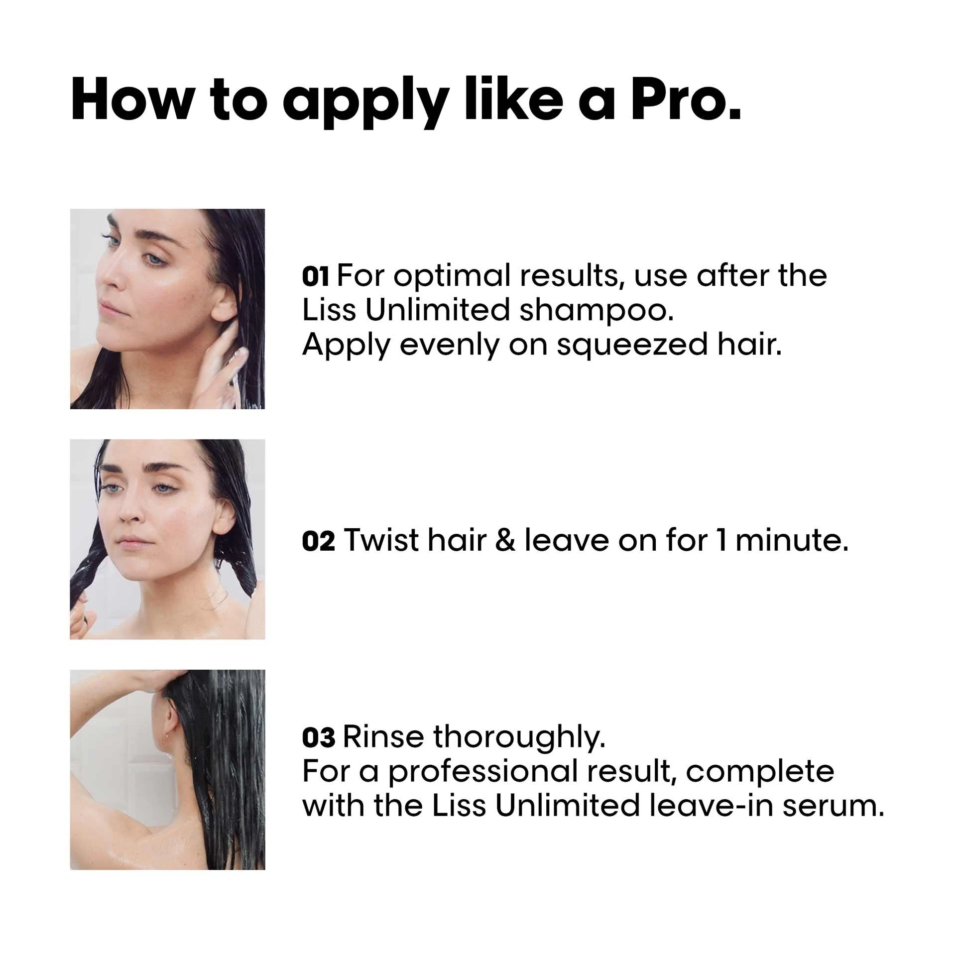 L’Oréal Professionnel Liss Unlimited Mask image 3