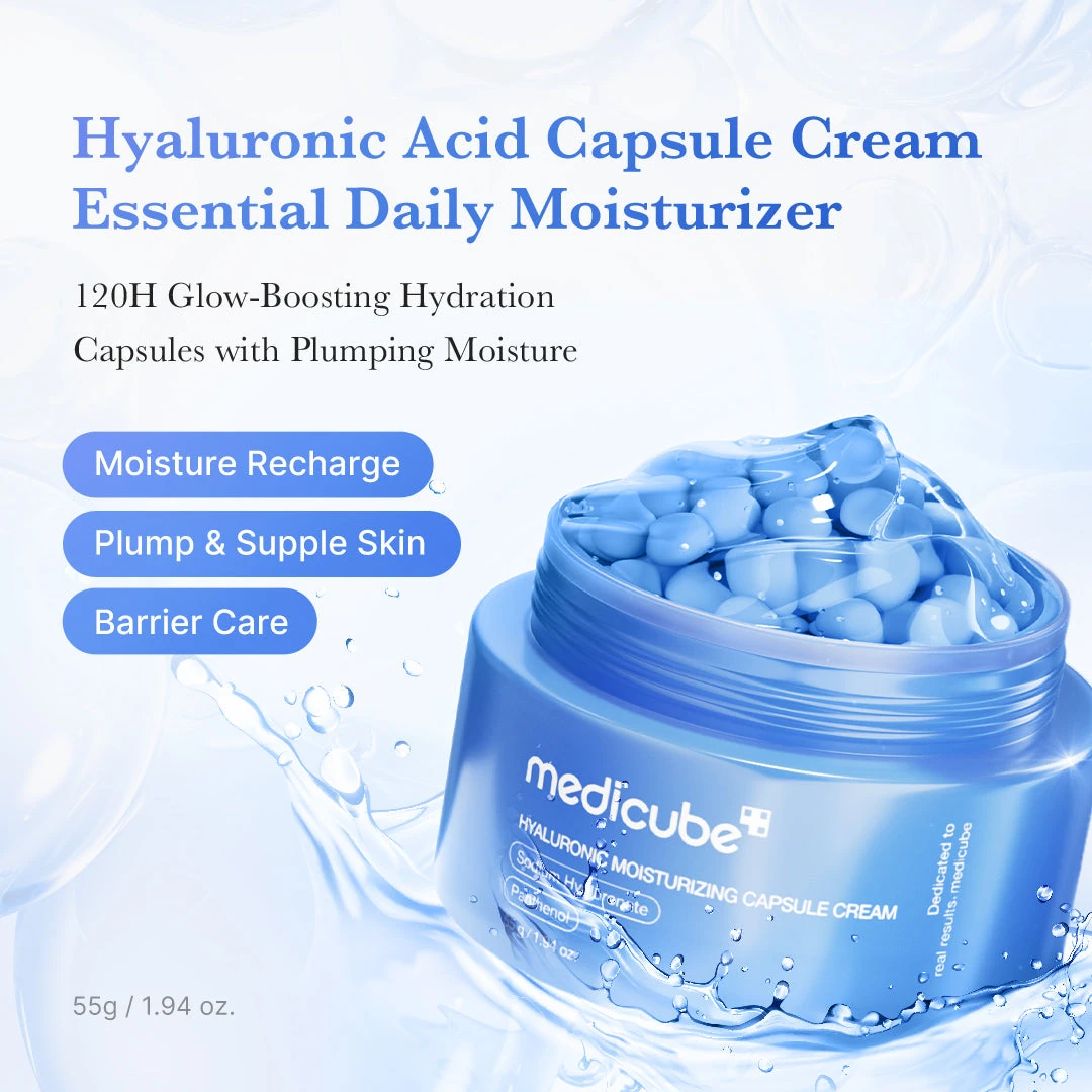 Hyaluronic Capsule Cream 55g daily moisturiser