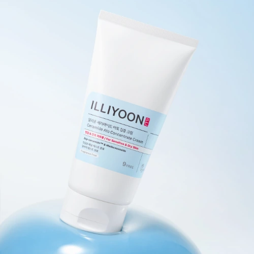Illiyoon Ceramide Ato Concentrate Cream how to use application steps