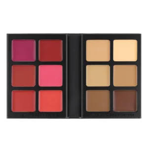 Imagic Multiuse Cream Foundation & Blush Palette 18g open 12-pan palette