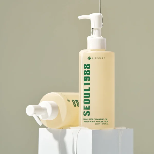 K-SECRET Seoul 1988 Cleansing Oil texture and formula close-up