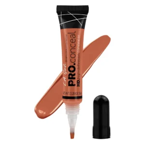 L.A. Girl HD Pro Conceal GC990 Orange Corrector tube with swatch