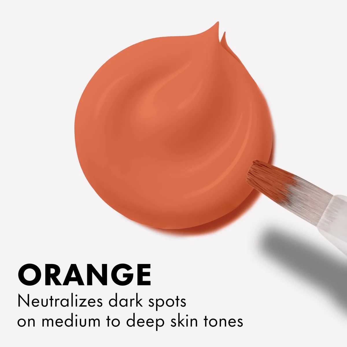 L.A. Girl HD Pro Conceal Orange Corrector neutralizes dark spots on medium to deep skin