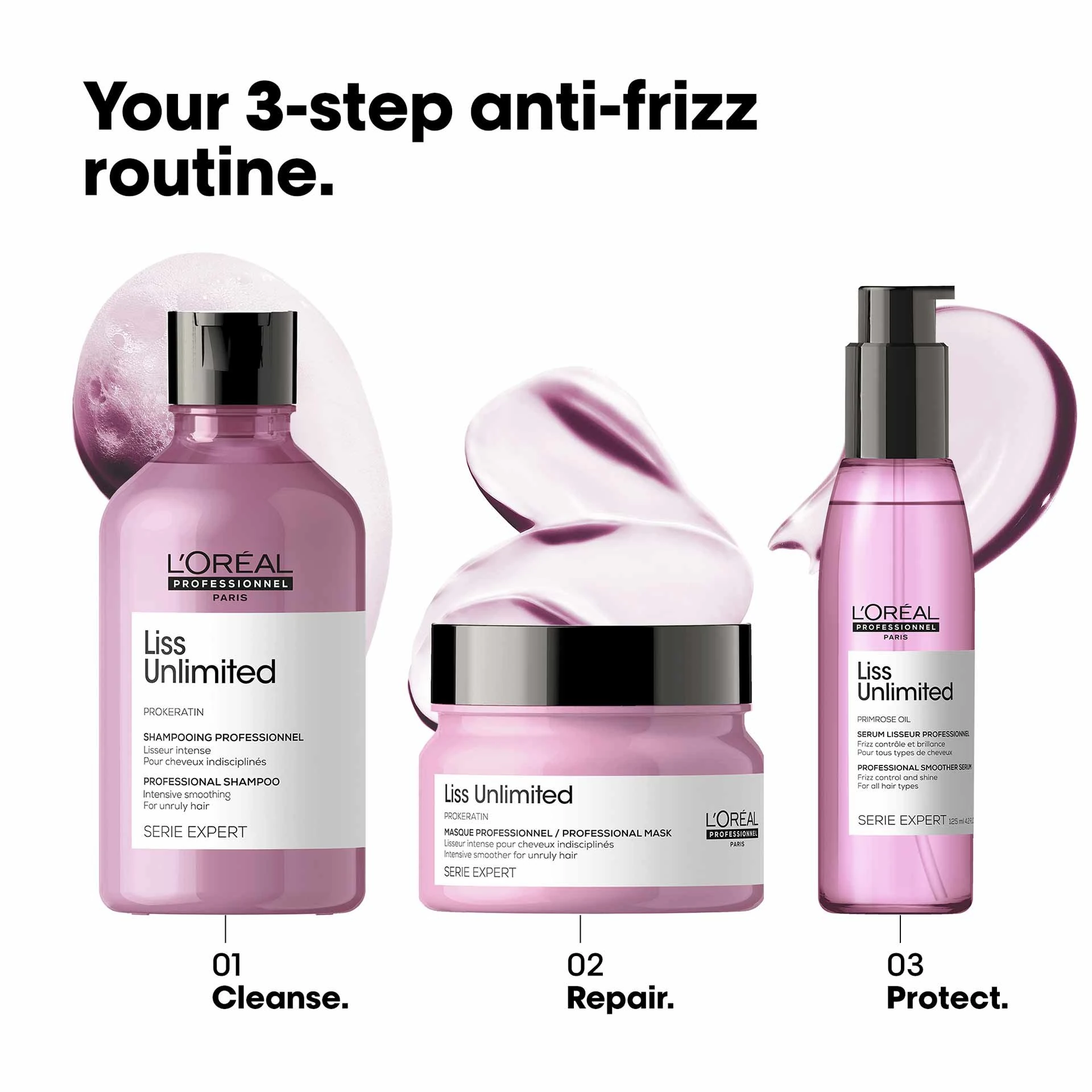 L’Oréal Professionnel Liss Unlimited Shampoo image 3