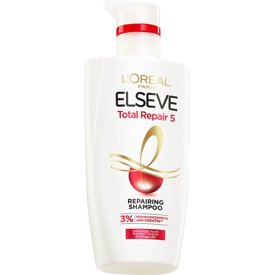 L'Oréal Paris Elseve Total Repair 5 Shampoo Singapore official packshot